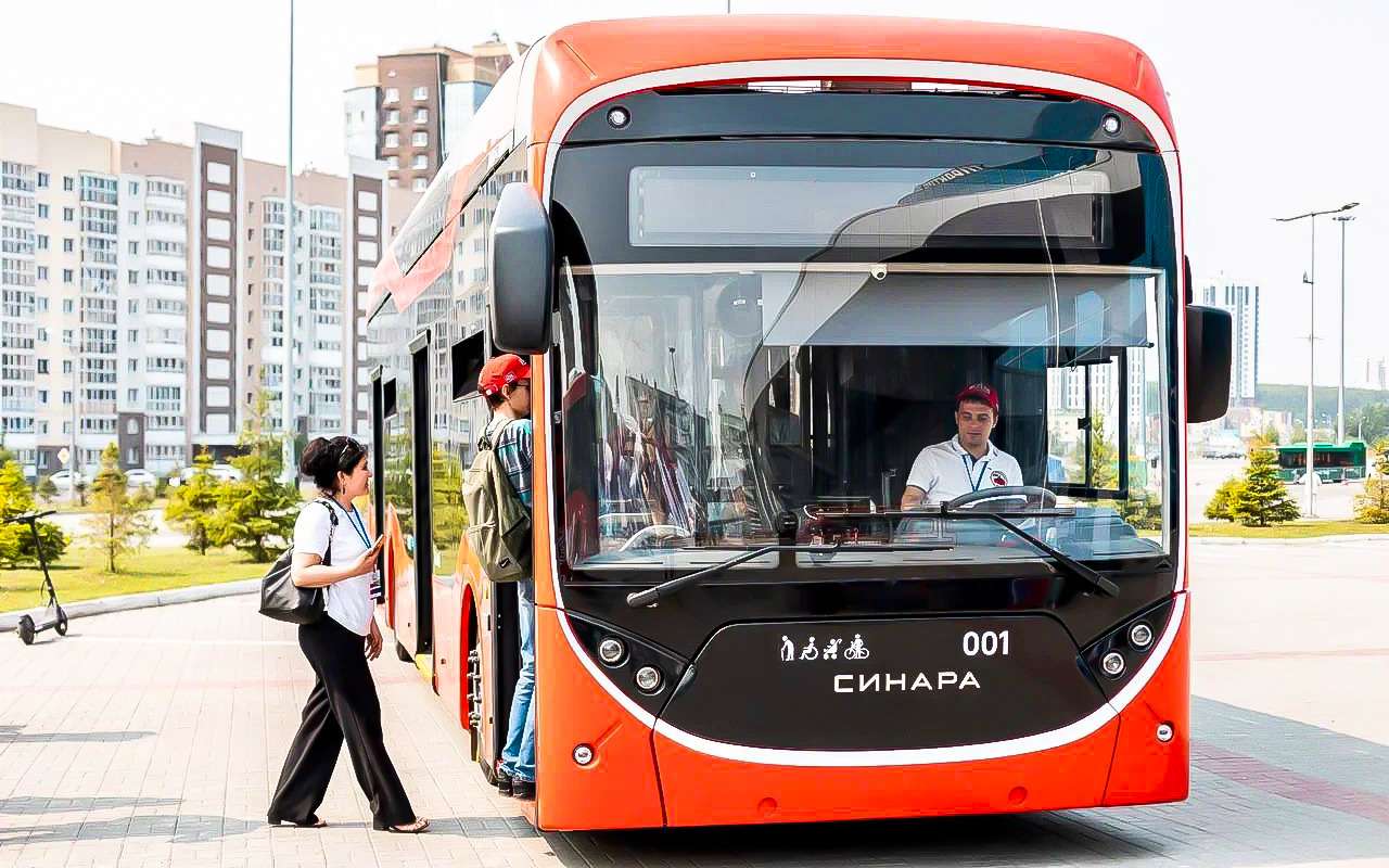 В России представили новый троллейбус «Синара-6254»