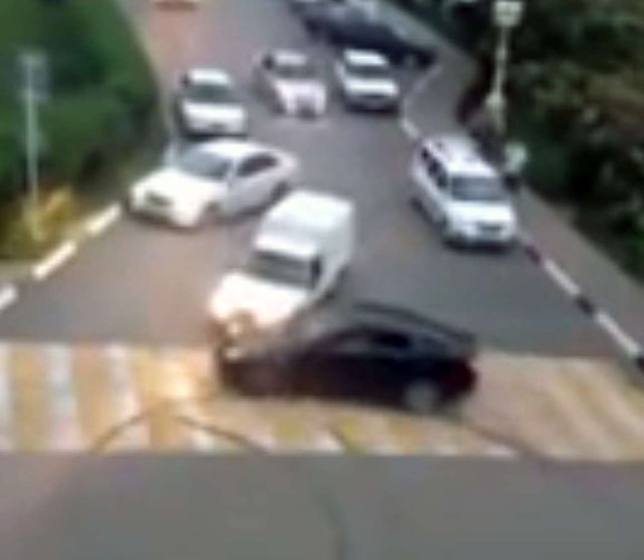 Южные страсти: автохулигана взяли на таран (ВИДЕО)