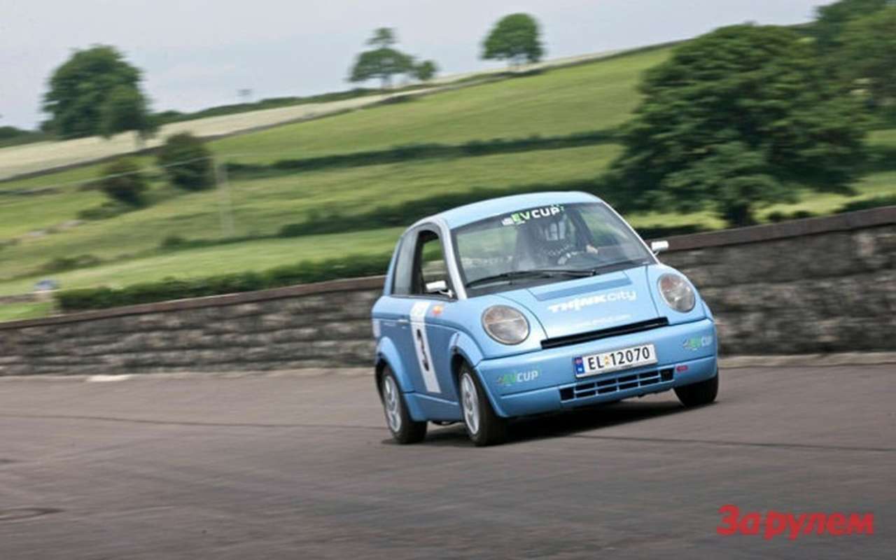 Первые в мире гонки электрокаров