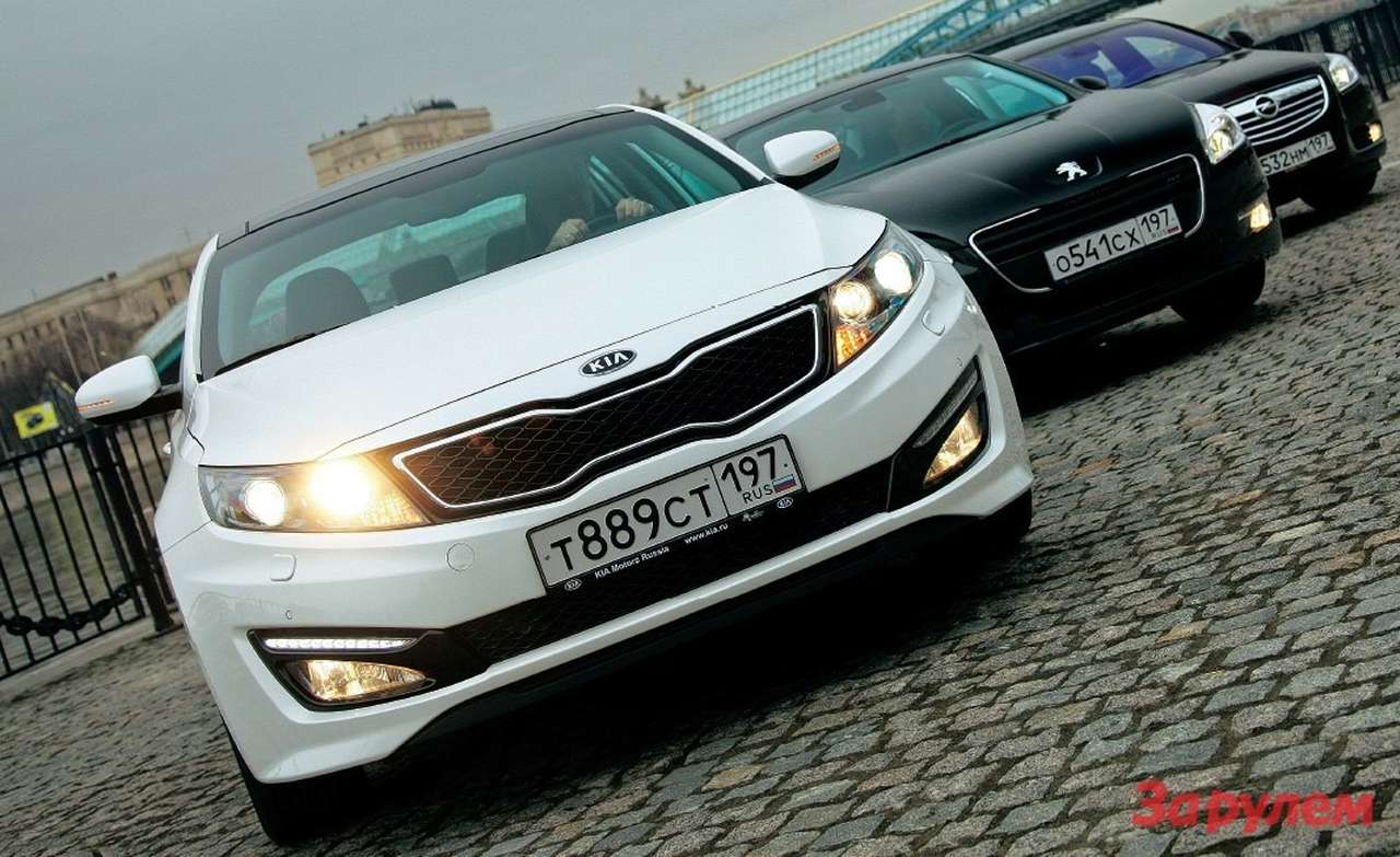 Opel Insignia, Kia Optima, Peugeot 508