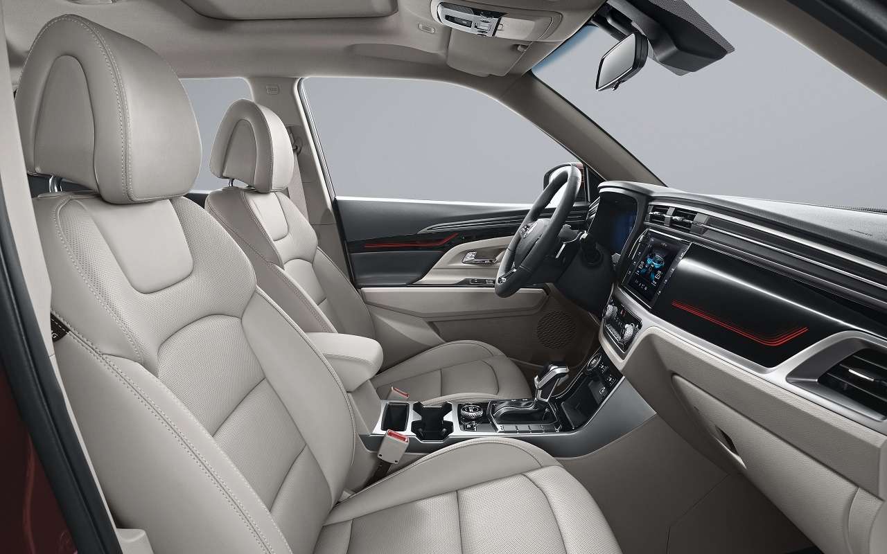 Интерьер KGM Korando