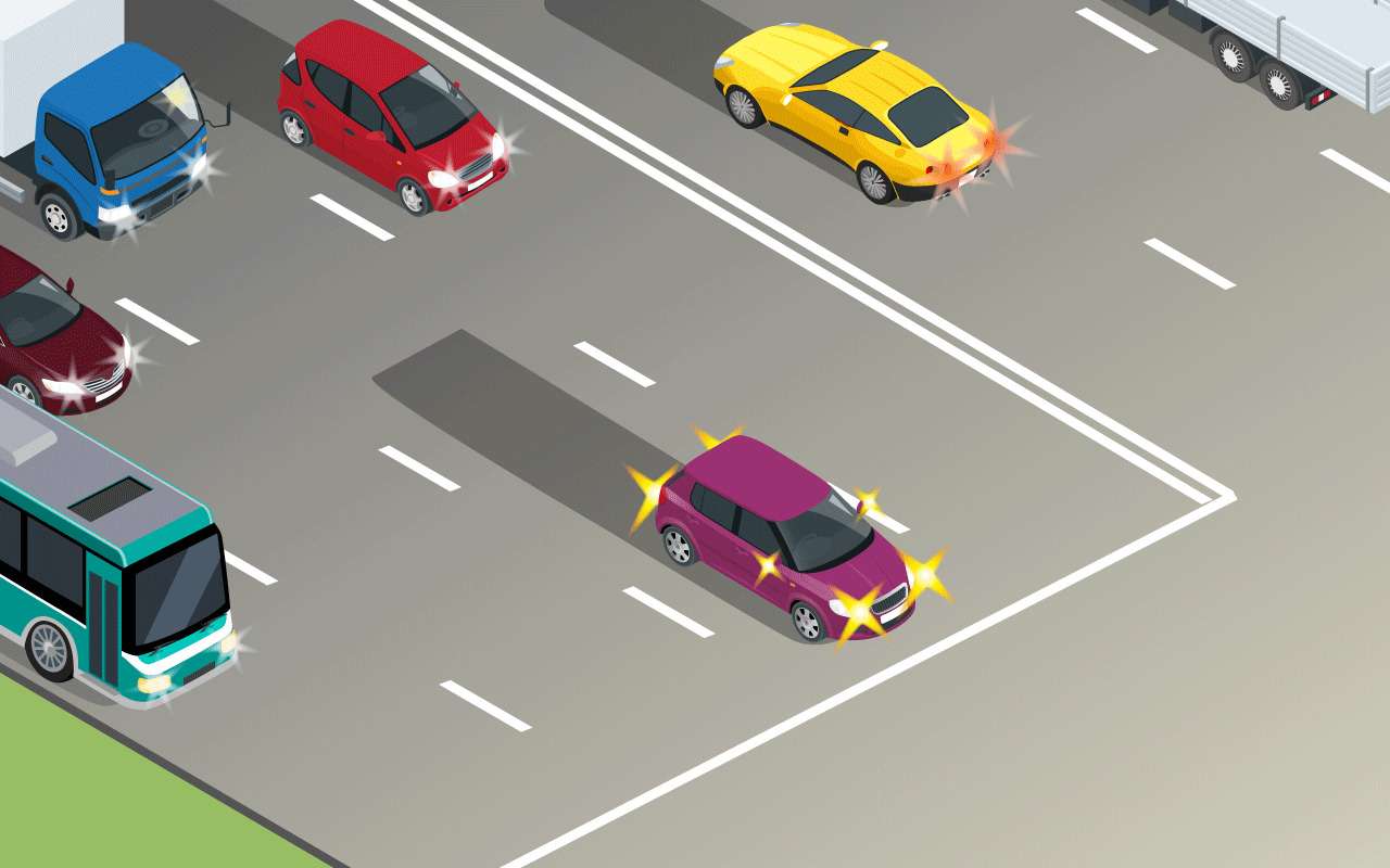 И тут что-то сломалось... Как мне быть посреди шоссе?