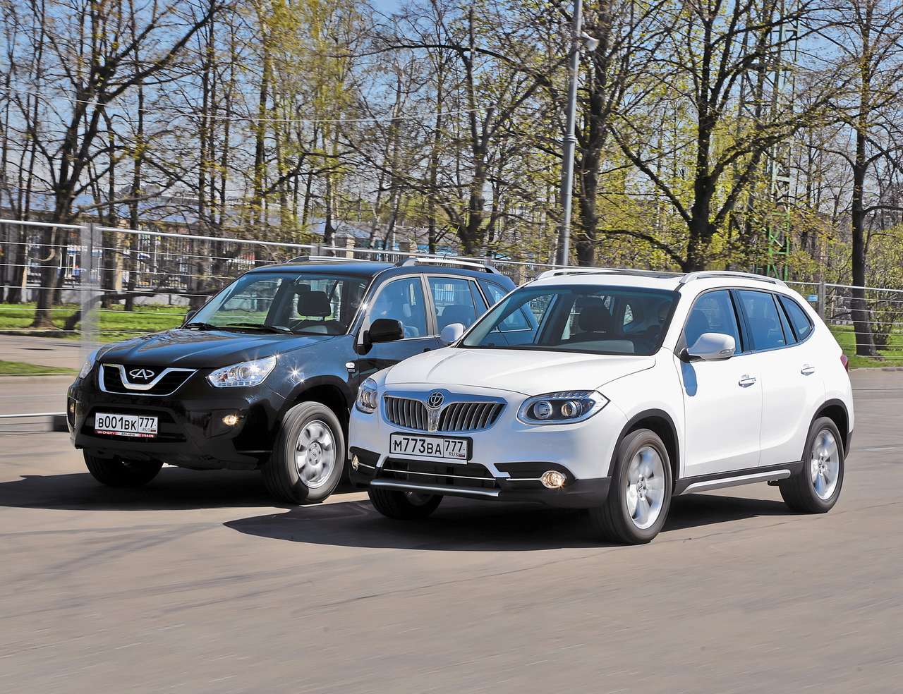 Chery Tiggo 1.6 (126 л.с.), CVT, 2WD - 645 900 руб. и
Brilliance V5 1.6 (110 л.с.) 5АКП, 2WD - 719 990 руб.