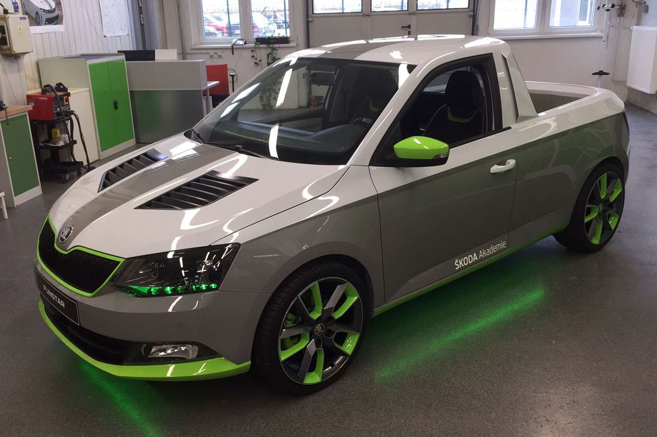 Skoda подготовила Fabia-пикап