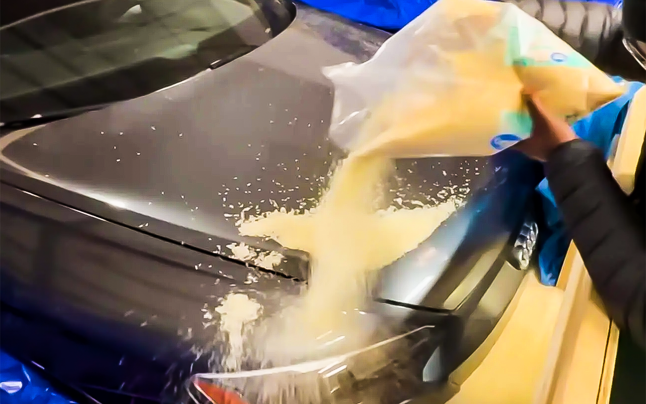 «Утопленника» Audi оживили с помощью просроченного риса