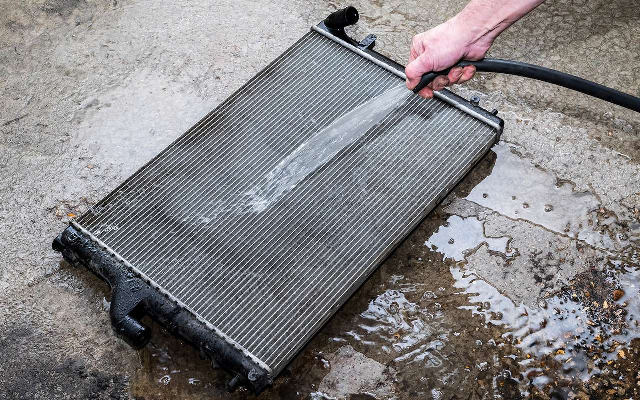 Очистка радиатора