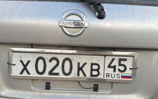 Автомобилистам напомнили о наказании за любые изменения номеров машины