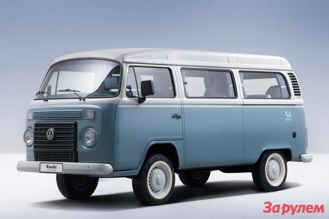 Бразилия хочет возобновить выпуск легендарного VW Kombi