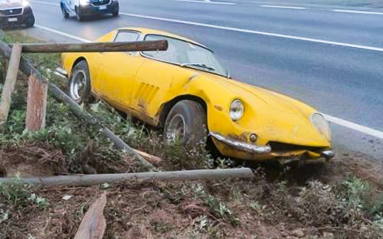 Пострадавший Ferrari 275 GTB