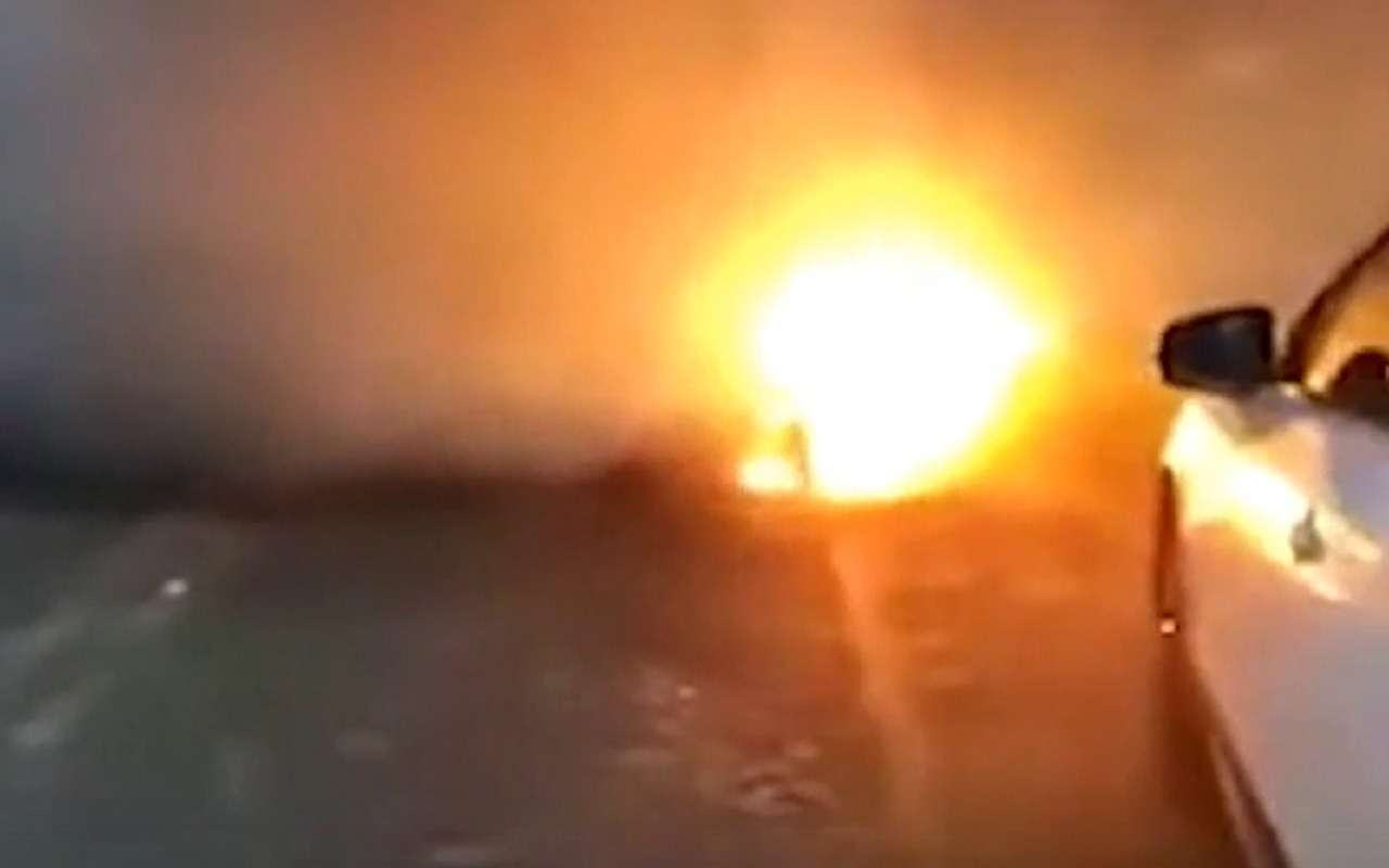 Электросамокат самоуничтожился за несколько секунд (видео)