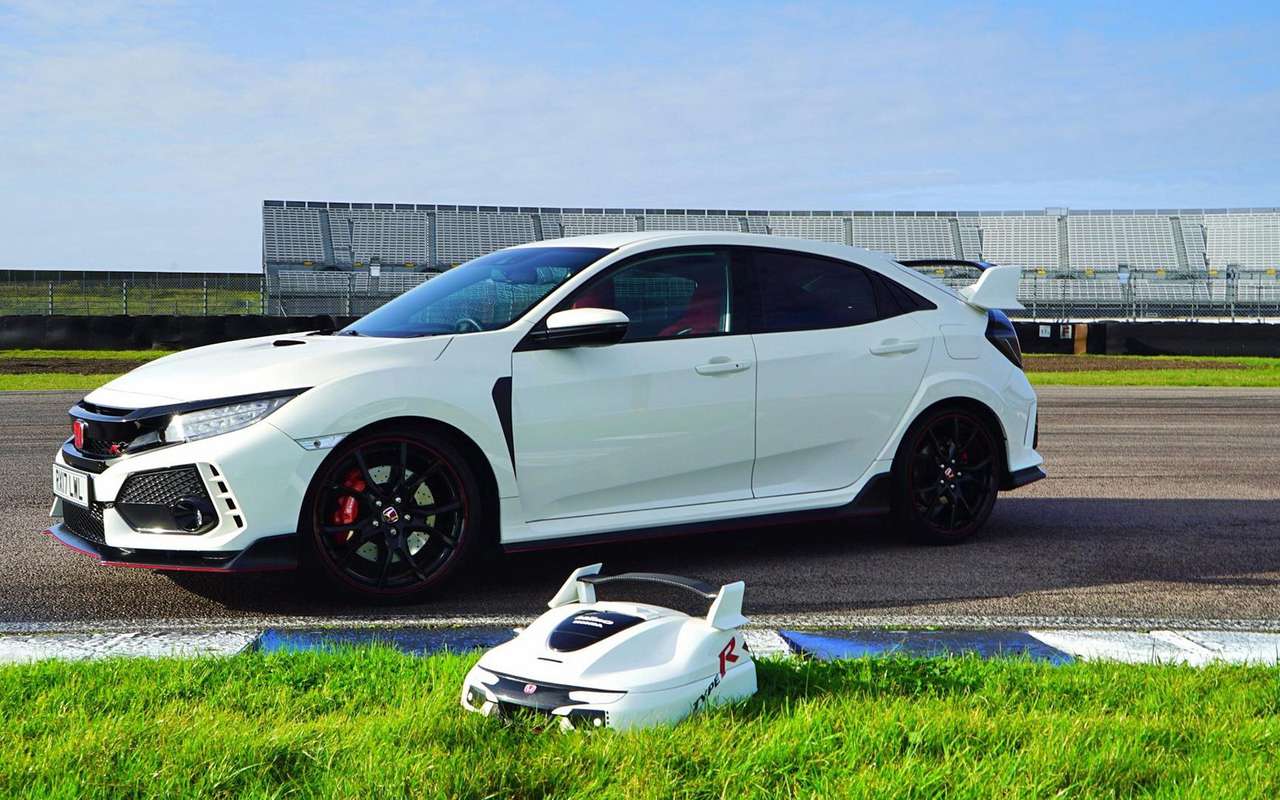 Honda рассекретила электрический автономный Type R. Для лужайки