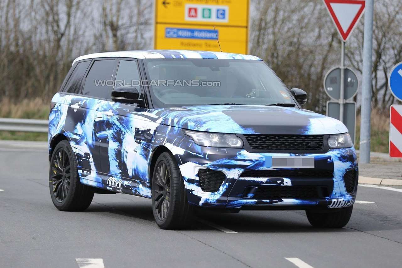 Самый мощный Range Rover Sport почти готов к выпуску