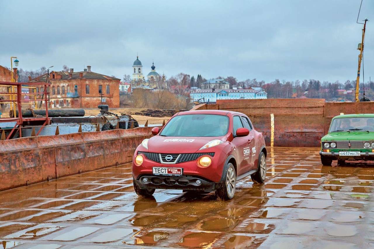 На Nissan Juke по Верхней Волге