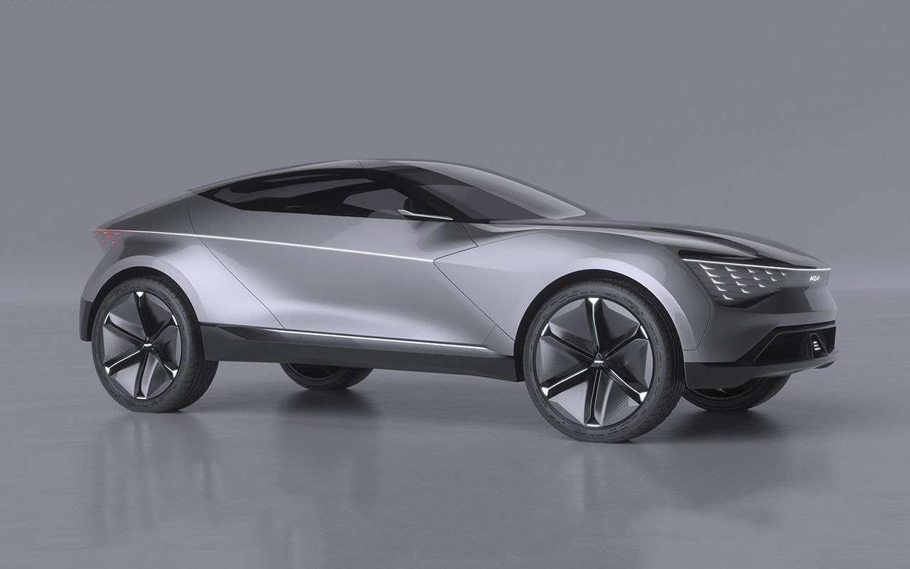 Концепт кроссовера Kia: крыша  — как летающая тарелка