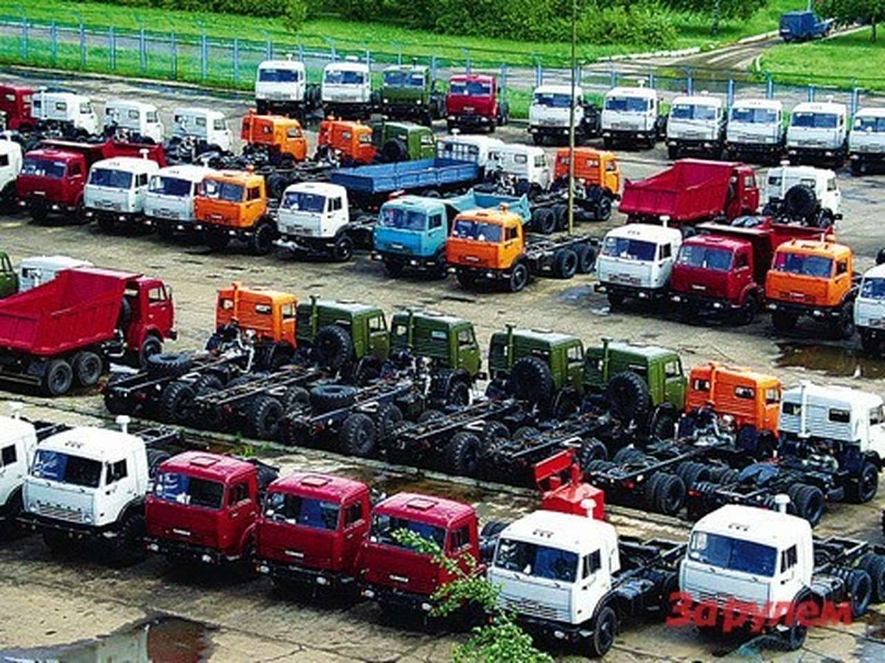 В 2012 году продажи грузовиков выросли на 7%