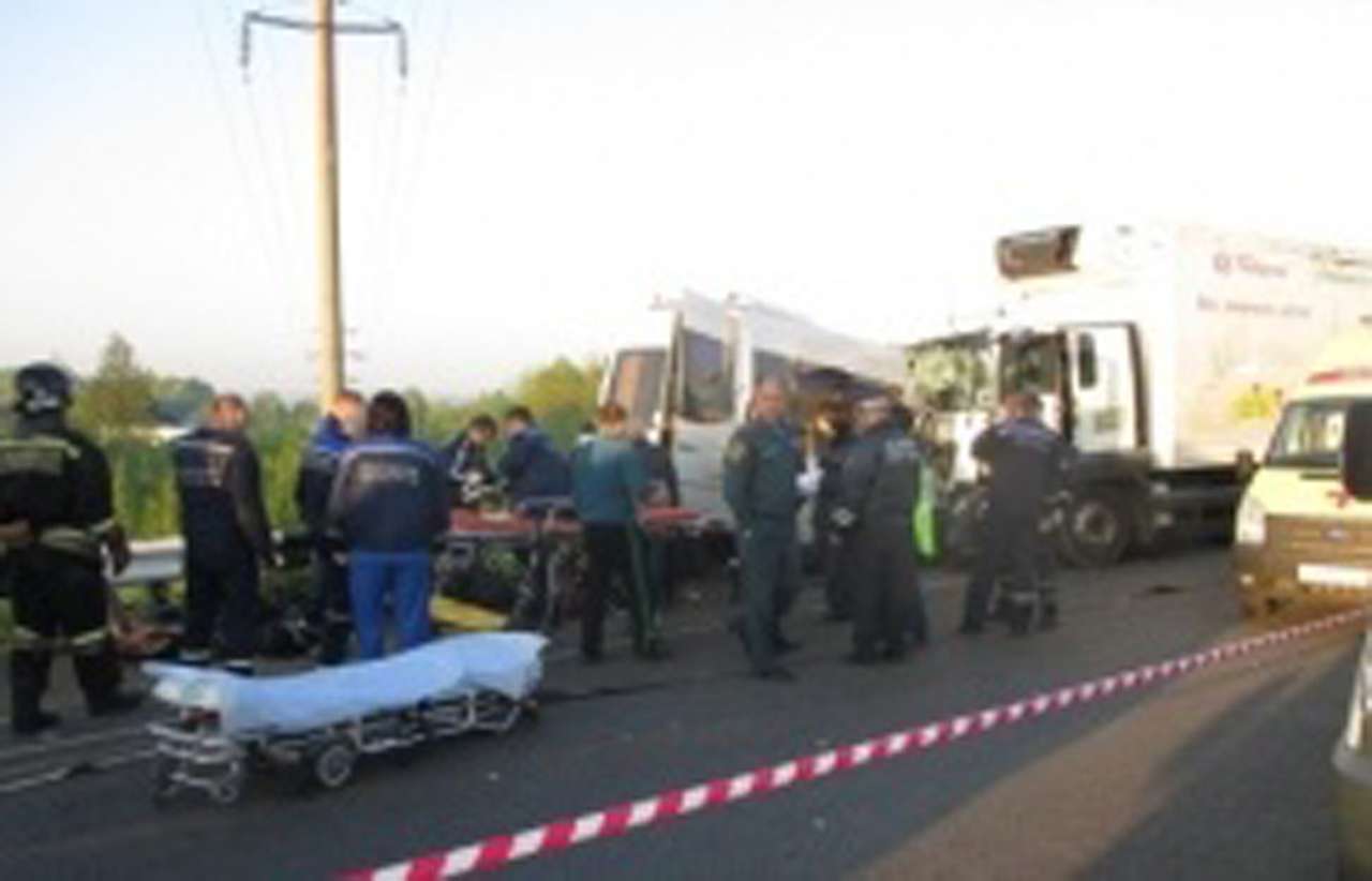 В Нижегородской области разбился автобус с детьми