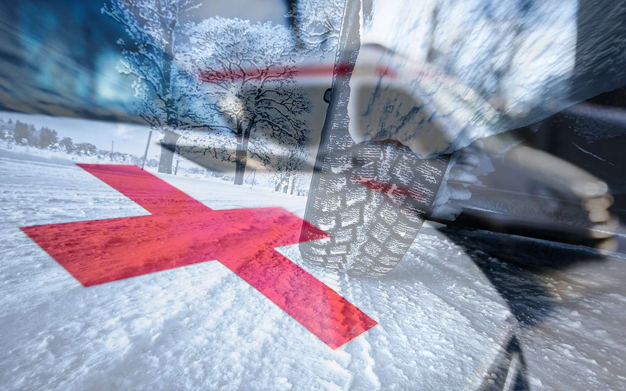 Водитель Тойоты трижды переехал пенсионерку. Он принял ее за сугроб