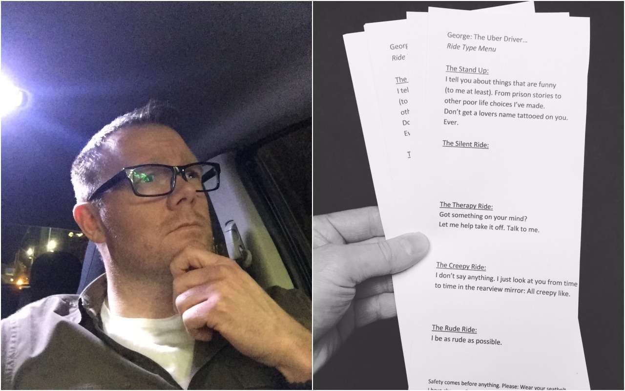 Меню образцового таксиста: едем с анекдотами? грубостью? в тишине?