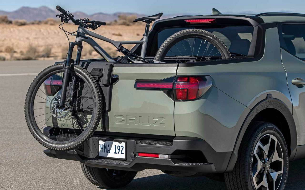 Это не пикап! Новый кроссовер Hyundai Santa Cruz
