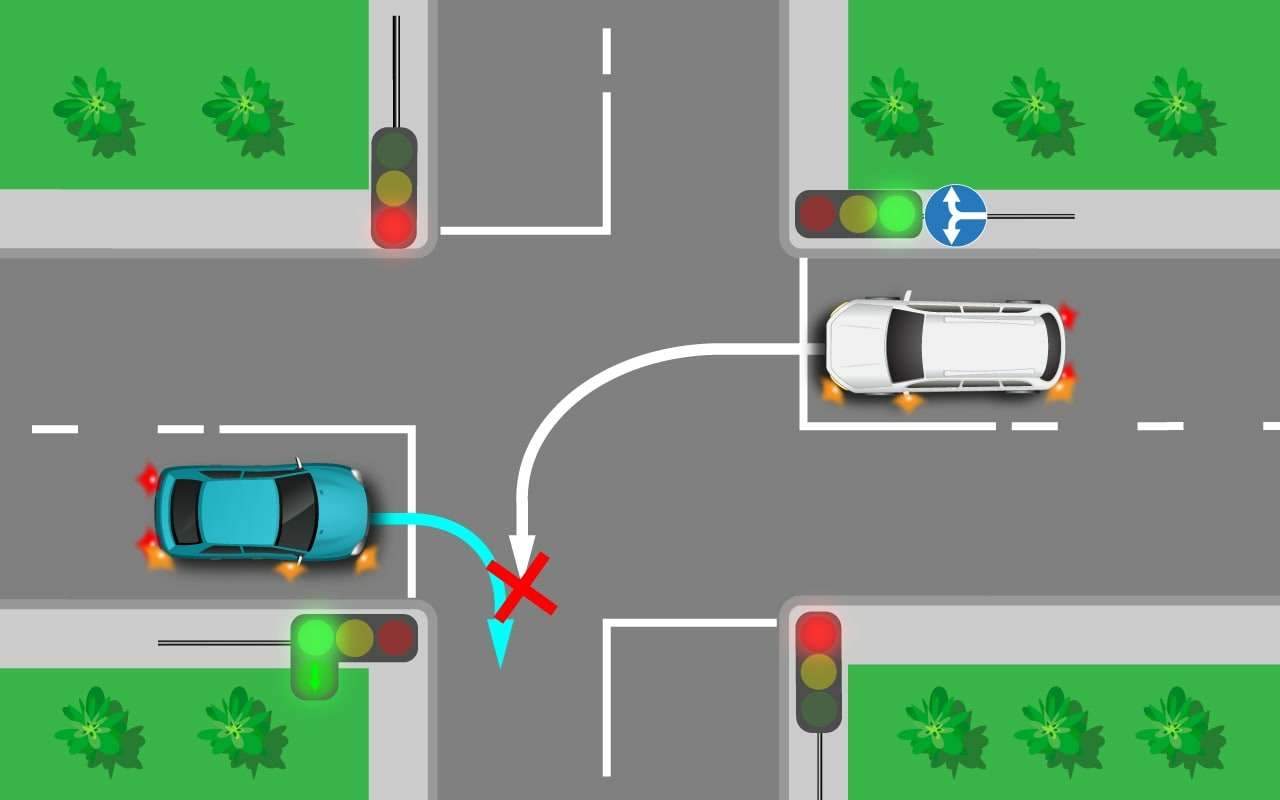 Почему на этом перекрестке 30% разъездов заканчиваются ДТП? Есть подвох!
