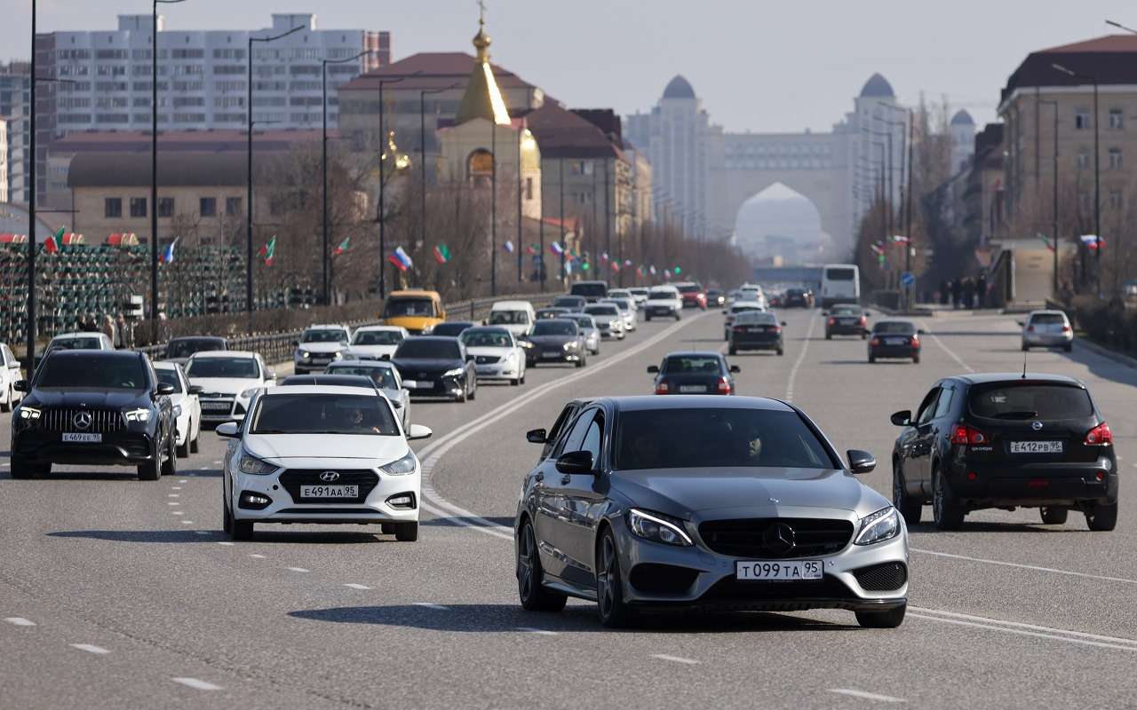 Трафик в Грозном