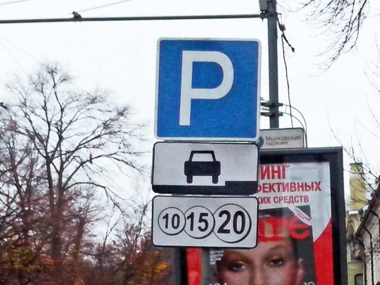 Расширение зоны платной парковки в Москве отложили до осени