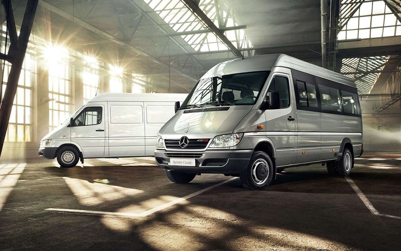 Автомобиль Mercedes-Benz Sprinter: новости, обзор, машина Мерседес Спринтер  — характеристики, разные поколения, комплектации Mercedes-Benz Sprinter —  сайт За рулем www.zr.ru