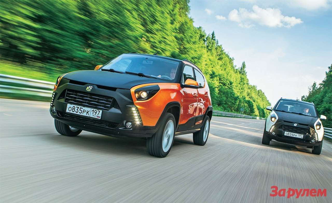 Первые «ё-кроссоверы» встали на номера