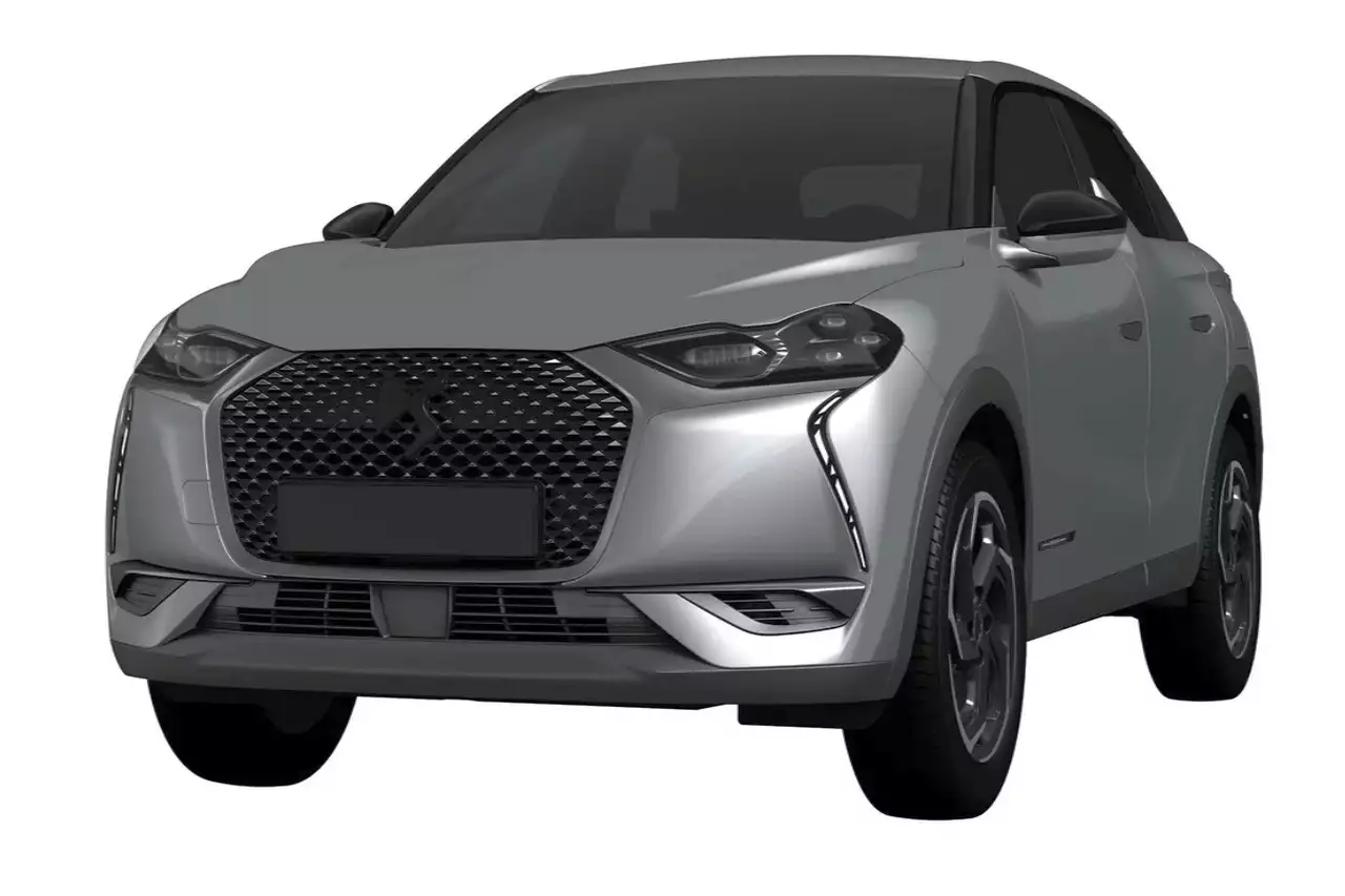 DS 3 Crossback: первые изображения нового французского кроссовера