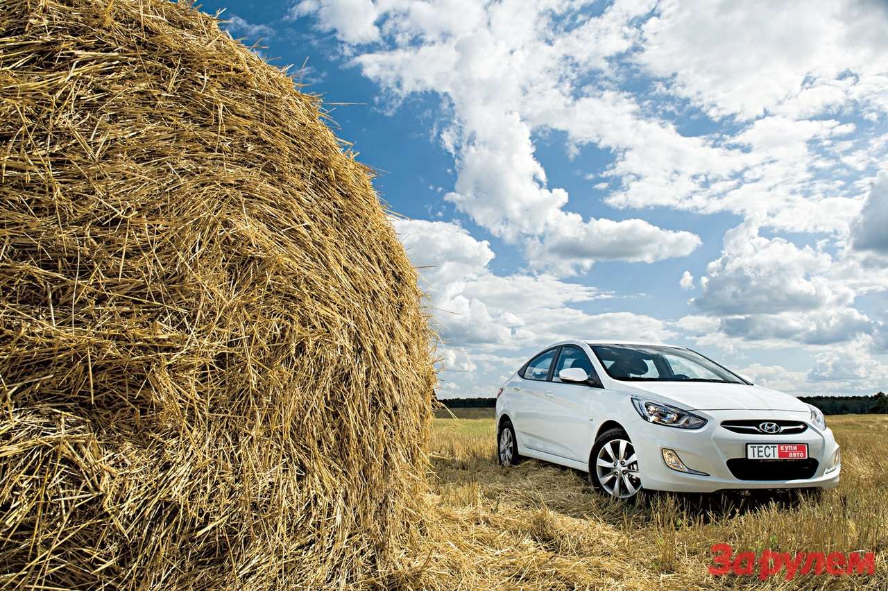 Hyundai Solaris с адаптированной подвеской