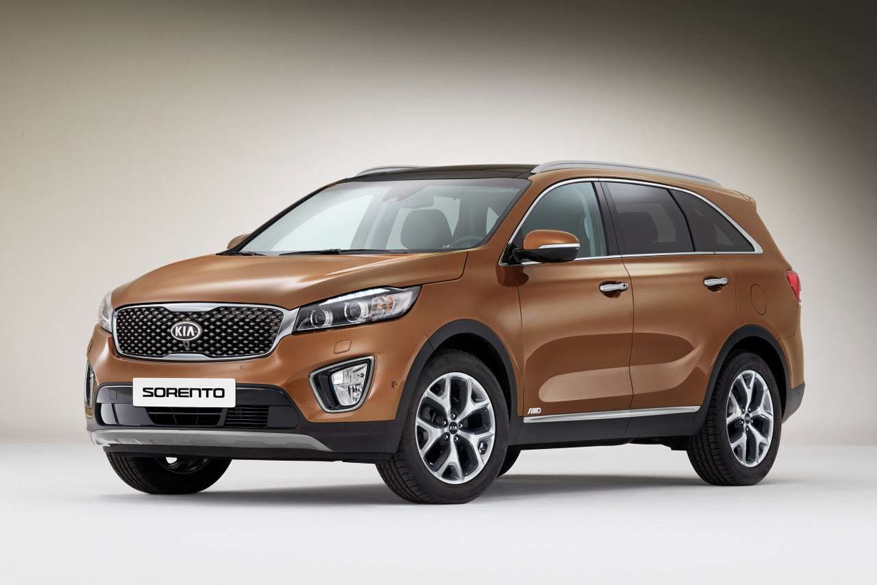 Kia выставит в Париже новый Sorento и обновленные Venga и Rio