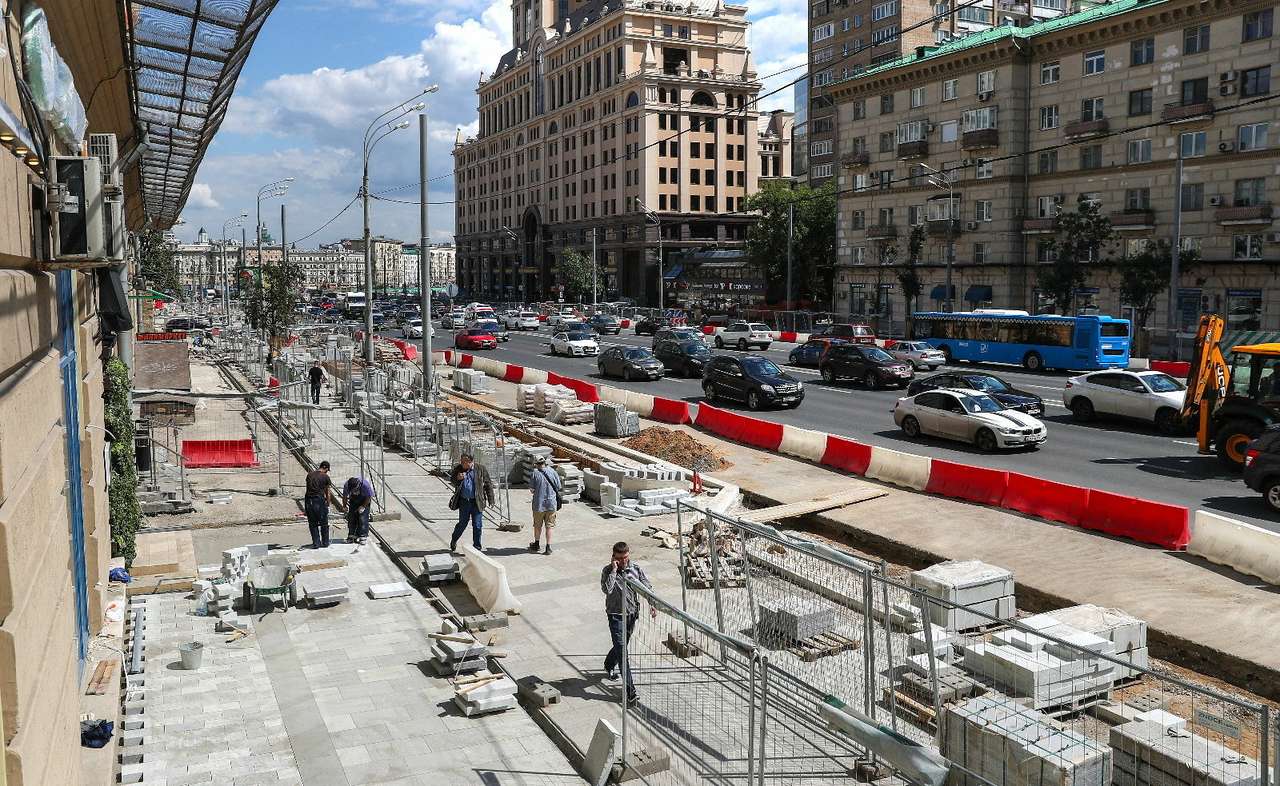 Садовое кольцо в Москве после реконструкции поедет быстрее на 3-5%