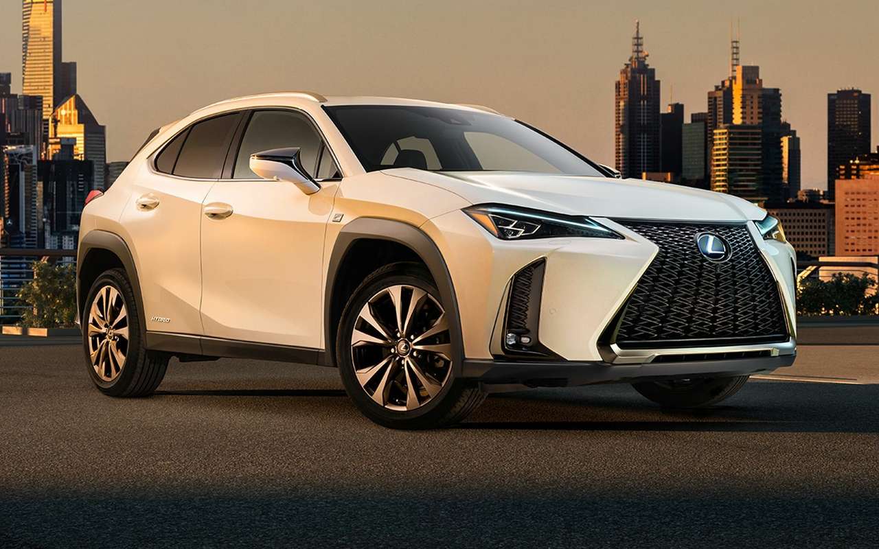 Самый доступный кроссовер Lexus: первые фото и видео
