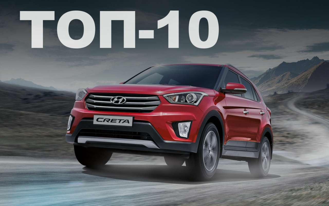 Самые популярные кроссоверы и внедорожники России. Топ-10