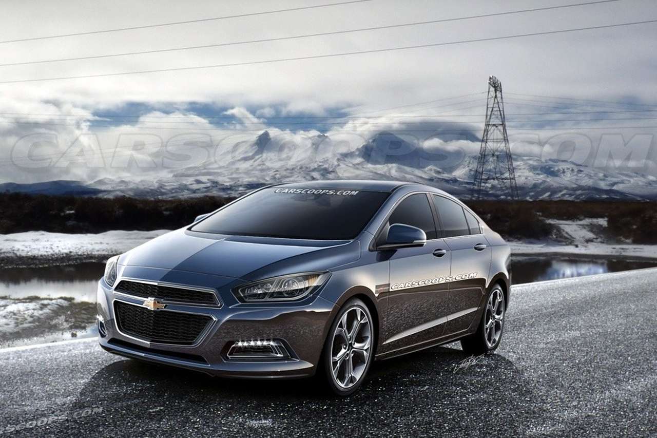 Новый Chevrolet Cruze – первый рендер