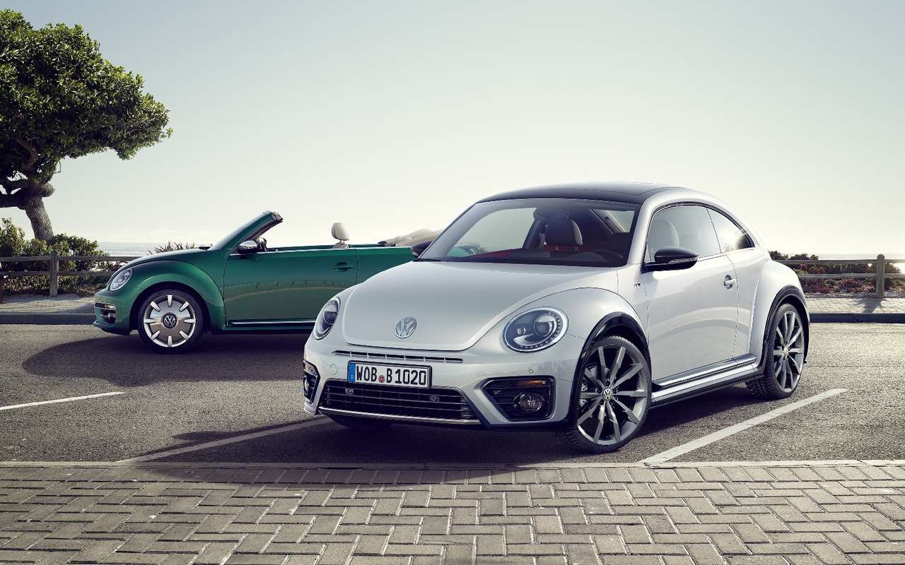 Volkswagen Beetle принарядили в последнюю гастроль