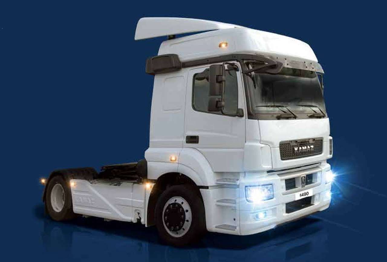 В магистральном тягаче КАМАЗ-5490 применят 60% отечественных компонентов