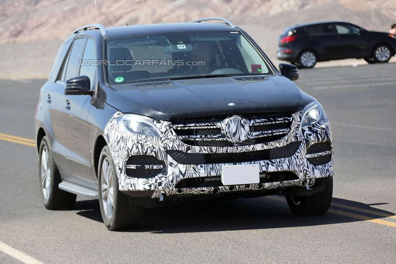 Mercedes-Benz ML и ML Coupe показали новое «лицо»