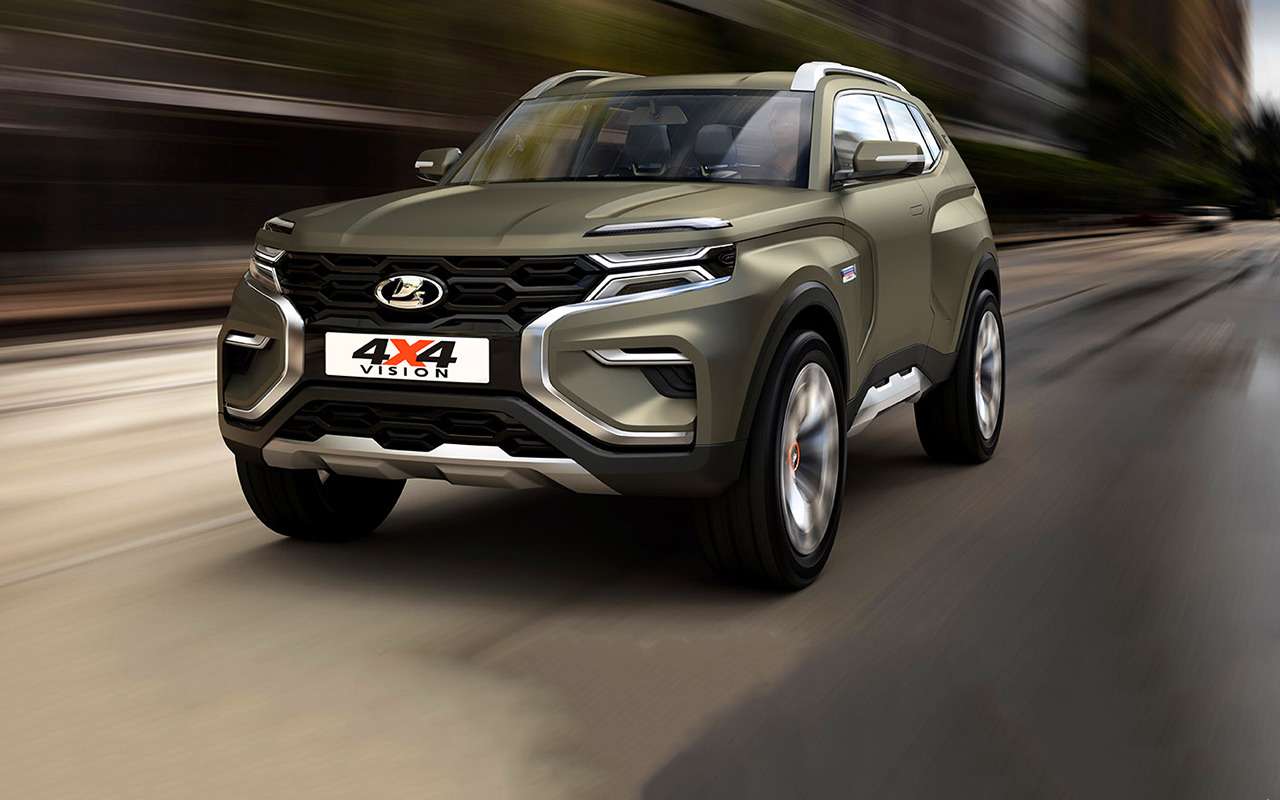 Lada 4x4 Vision: рассматриваем со всех сторон