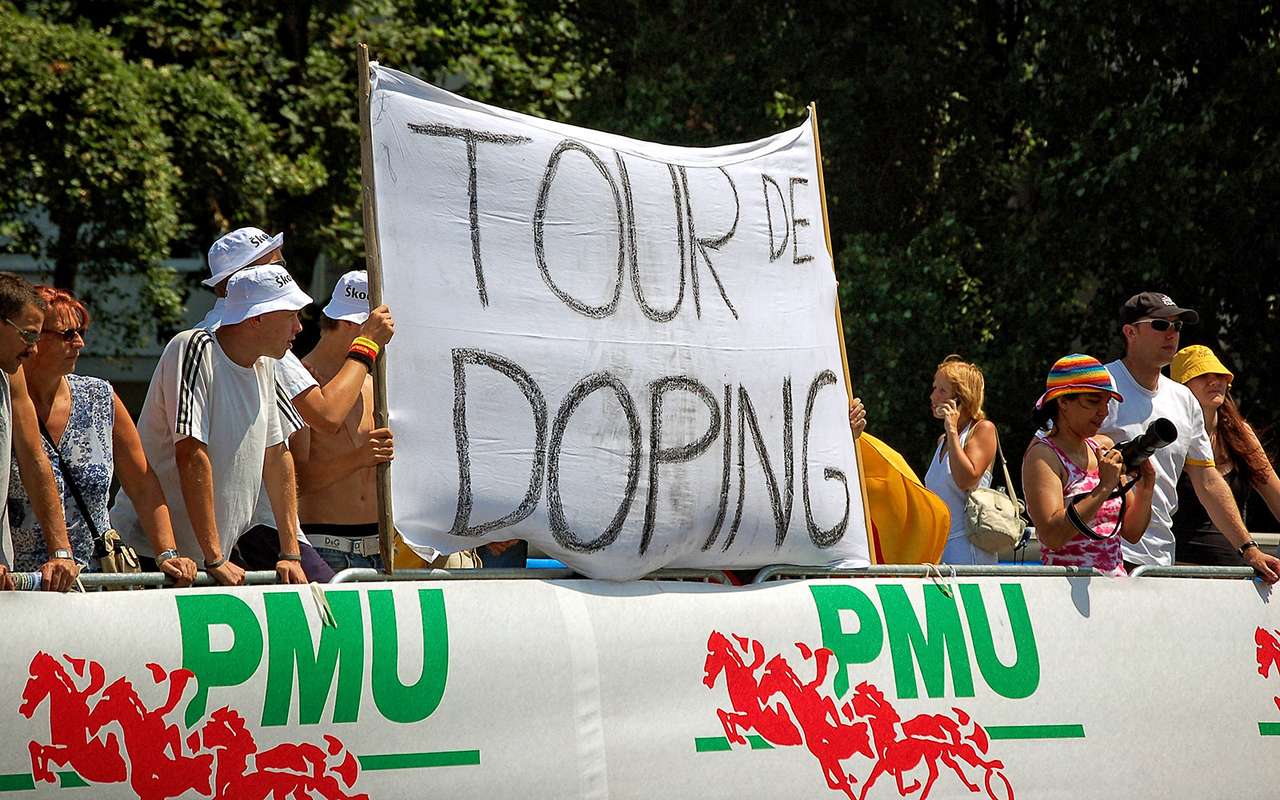 Современное подобие юмора на антидопинговую тему.