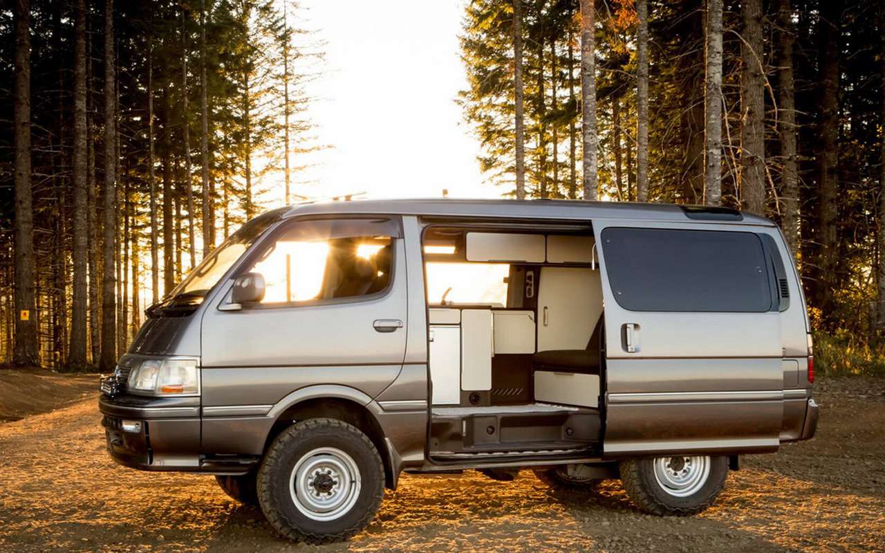 Дом на колесах из Toyota Hiace
