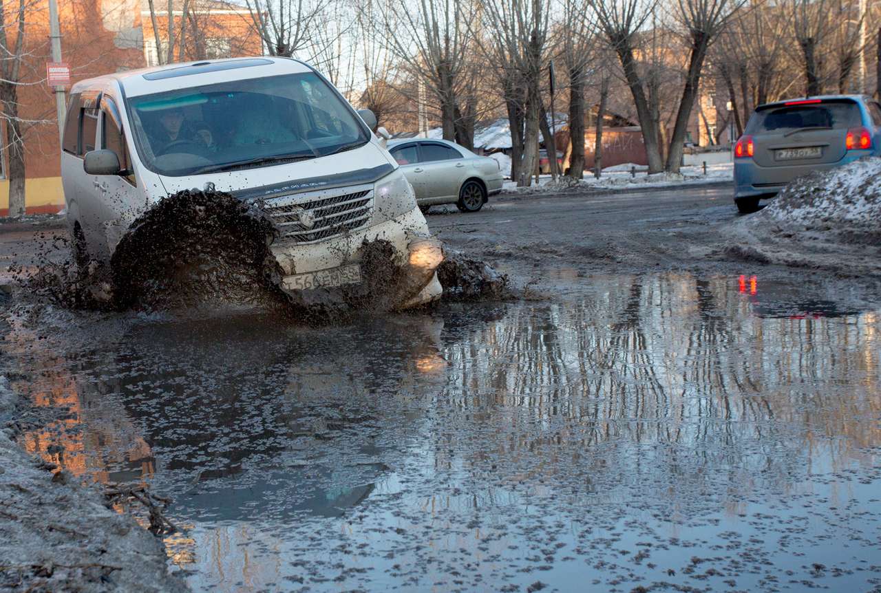 ОНФ выделил самые аварийные участки дорог России