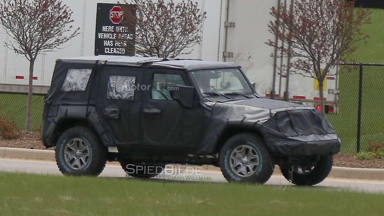 Прототип нового Jeep Wrangler