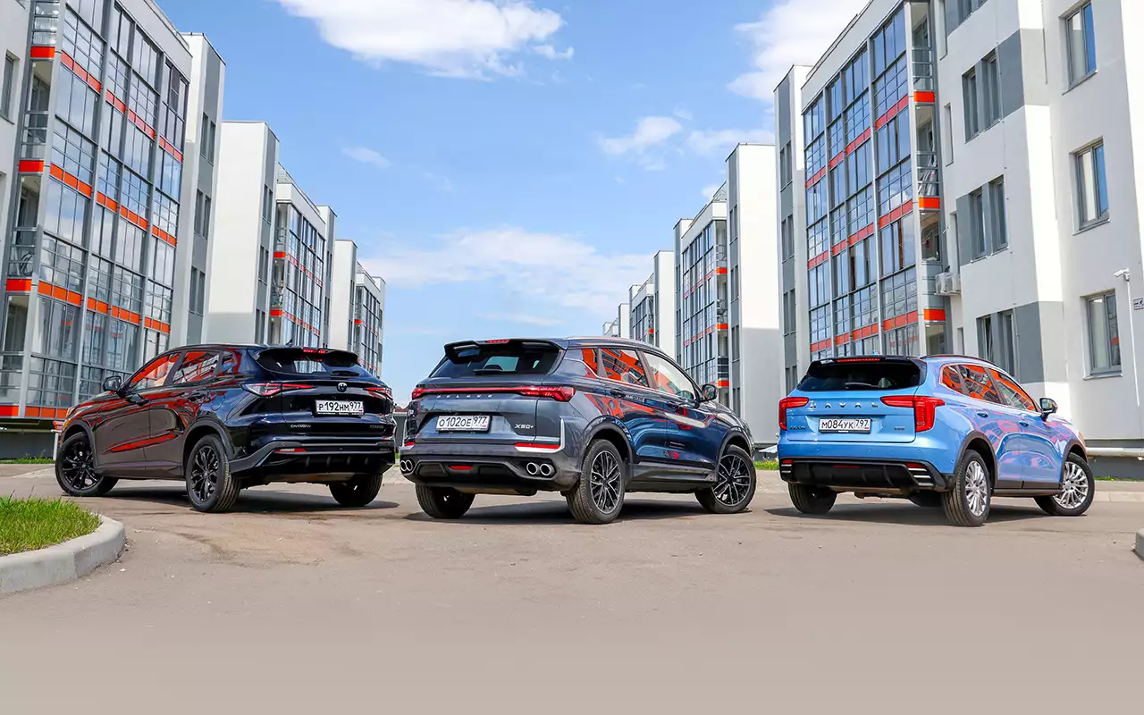 Belgee X50+, Haval Jolion, Changan CS35 Max