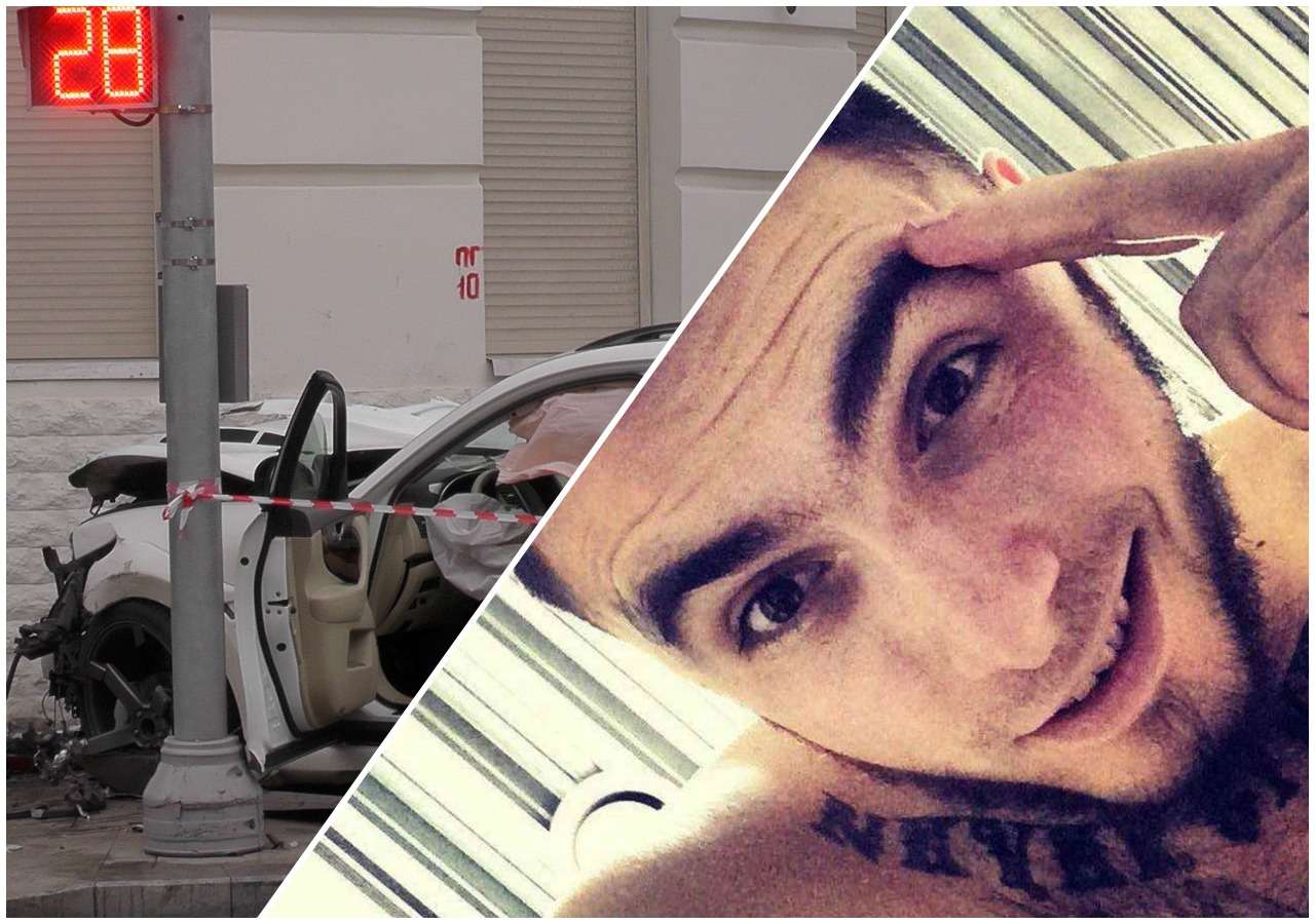 Просто жесть: 26-летний пацан на Infiniti влетел на тротуар