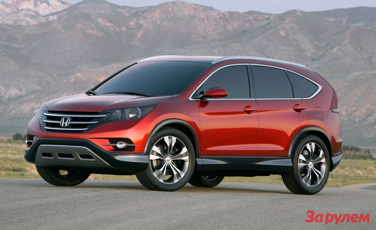 Honda показала официальное фото новой  CR-V 
