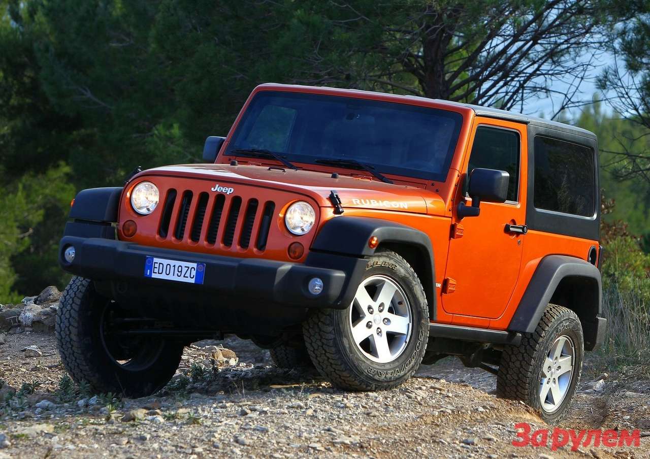 Jeep Wrangler Rubicon: среда обитания