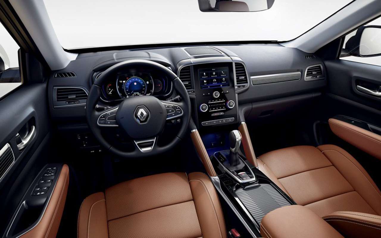 Интерьер Renault Koleos