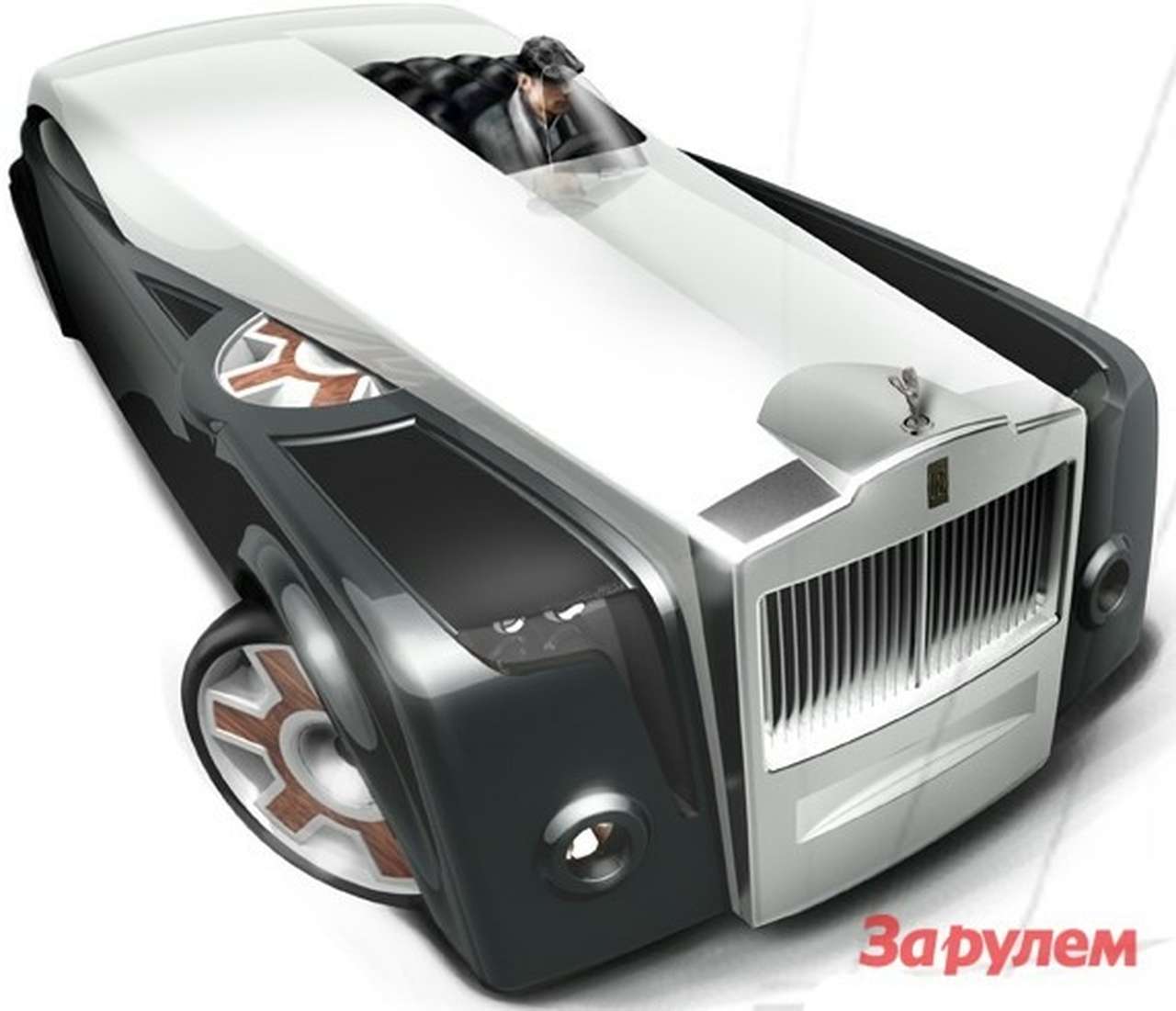 Часовщик нарисовал шокирующий Rolls-Royce