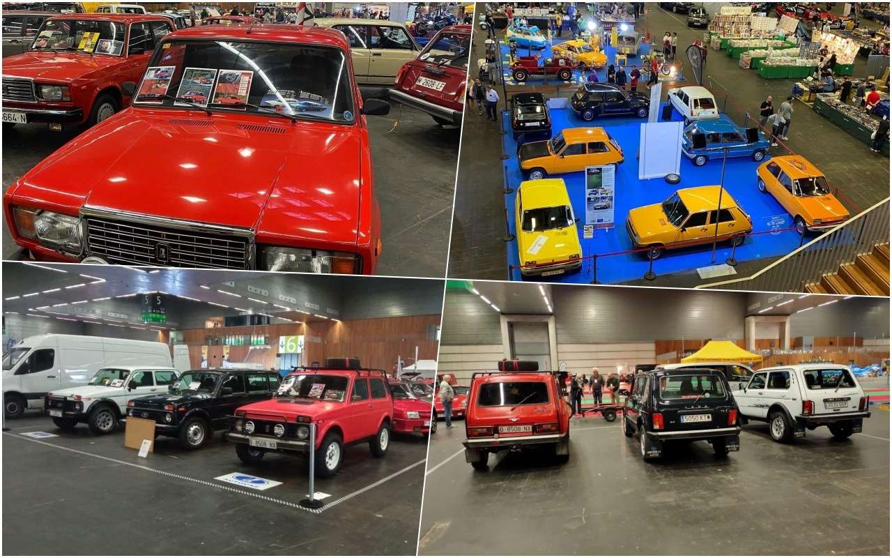 Lada «засветилась» на крутой ретровыставке в Испании